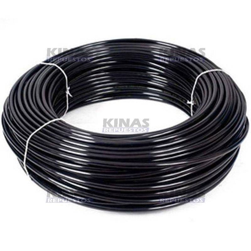 TUBO/CANO NYLON 12MM X 9MM NEGRO | 1186