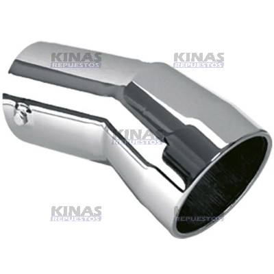 PUNTERA ESCAPE CODO NIQUELADO/CROMADO 4P.1/2 260M | TC001/631/S316C