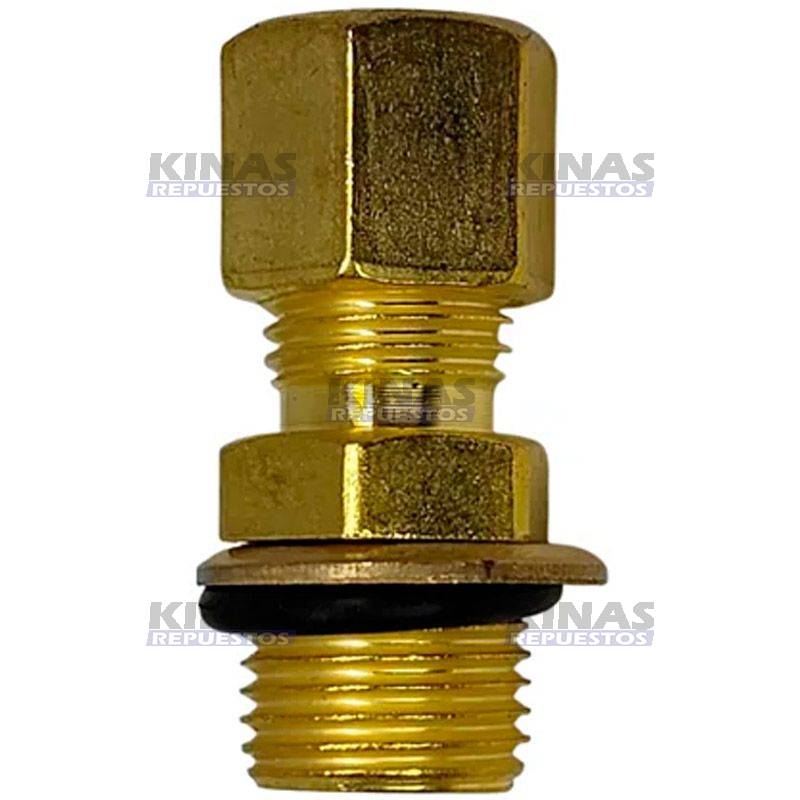 CONEXION UNION MACHO/TUBO M16-1.5 X 8MM | CM 0603-04/CM03-0816