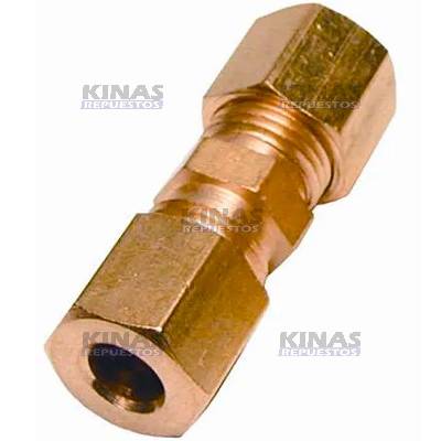 CONEXION UNION/EMENDA METAL 6MM/M12 | 0604-01/42573