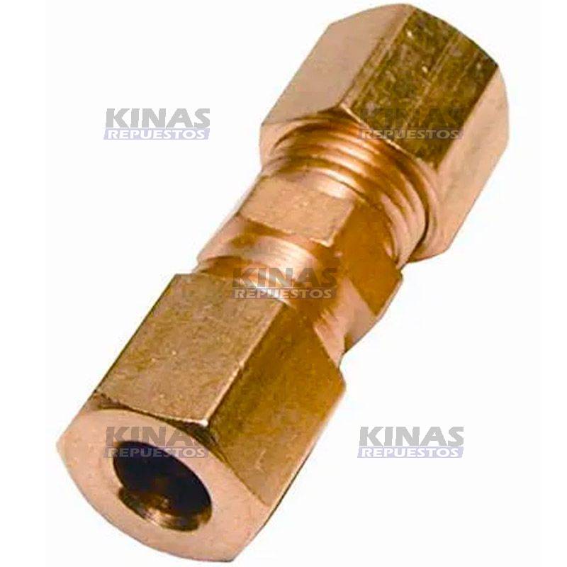 CONEXION UNION/EMENDA METAL 6MM/M12 | 0604-01/42573