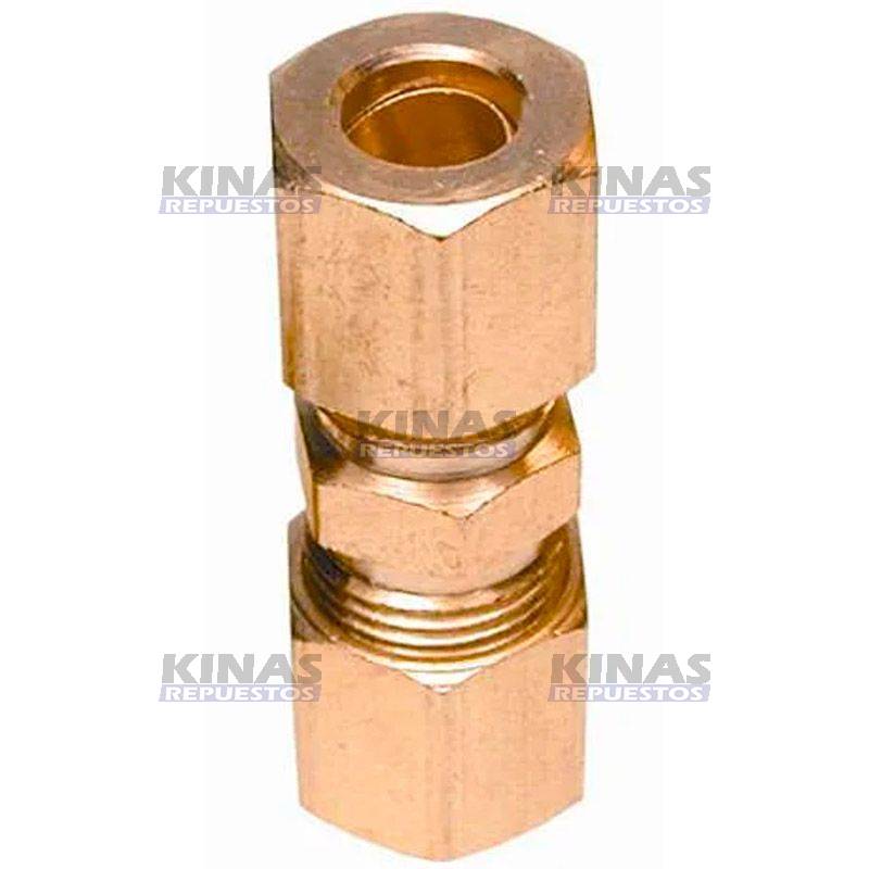 CONEXION UNION/EMENDA METAL 10MM/M16 | 0604-03