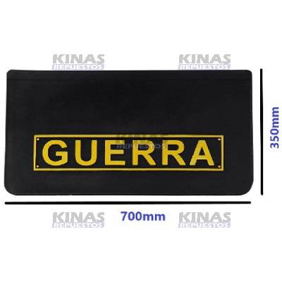 GOMA GUARDA BARRO CARRETA GUERRA 700X350MM (AMARILLO) | 1039
