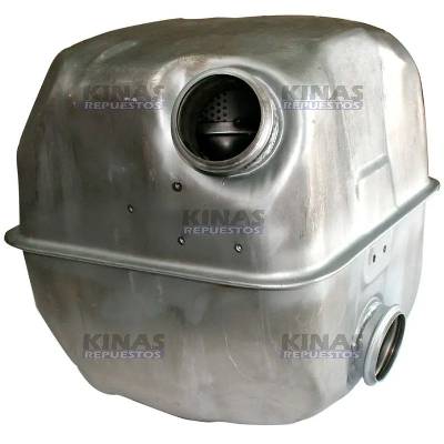 SILENCIADOR CATALIZADOR SEMI-HUECO SCANIA P94/114/124/S4/S5 | S304Q/1420278/SI033/1500455/1337750