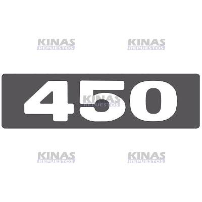 LETRERO EMBLEMA FRONTAL SCANIA 113/143 (450) | 1347202/50040