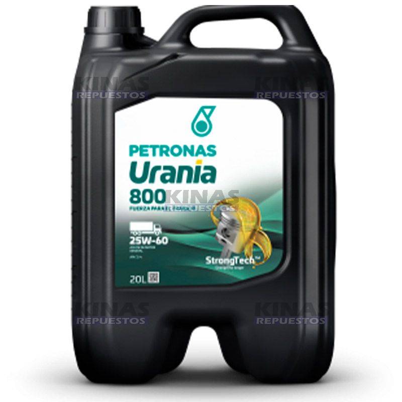 ACEITE MOTOR DIESEL 25W60 URANIA 800 CG-4 20L | 25W60 20L
