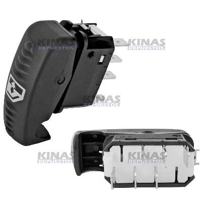 INTERRUPTOR/BOTON ALZA VIDRIO SCANIA P94/114/124/S4 | 1368831/1413146/121546/S01008DT/1.21546
