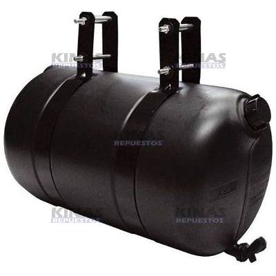 RESERVATORIO COROTE AGUA CARRETA PLASTICO 25LTS COMPLETO NEGRO | RP002D