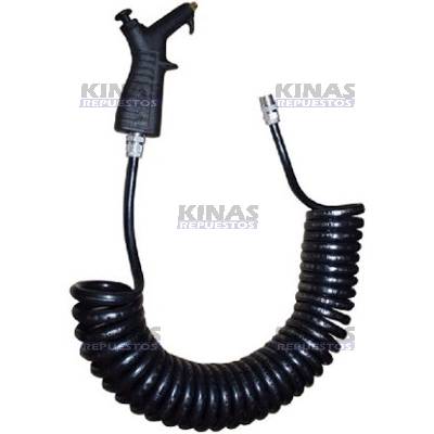 MANGUERA LIMPIEZA CABINA NEGRO COMPLETA (NORMAL) | 2710N/831