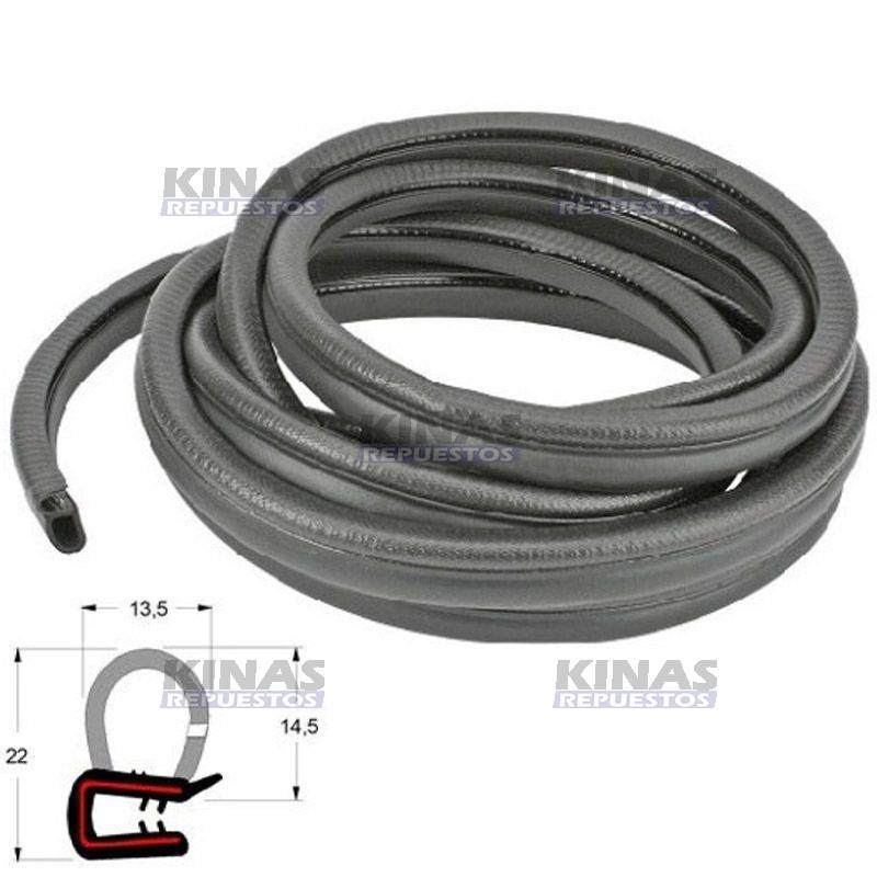 GOMA PUERTA CABINA SCANIA 112/113 V8 4600MM EXTERNA | 9083/336590/41123