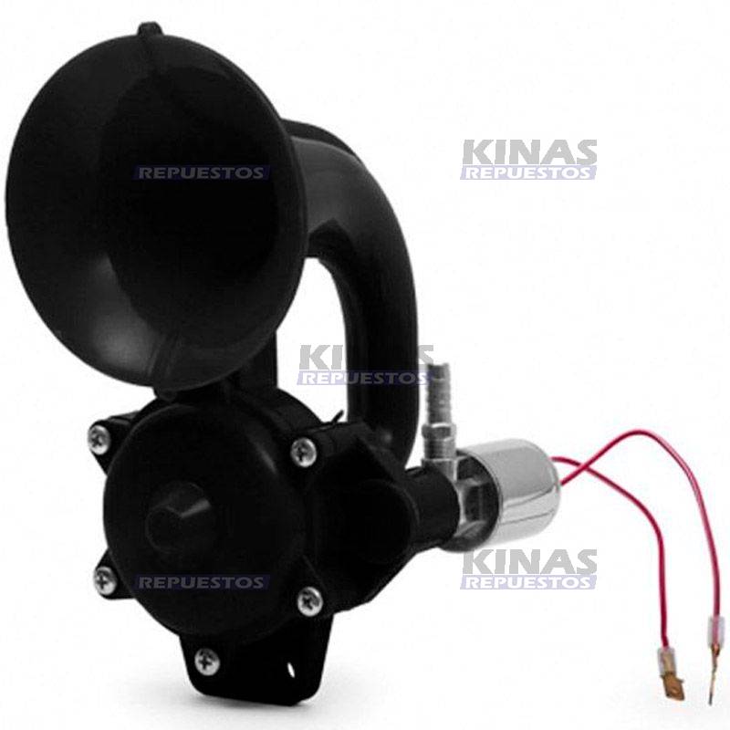 BOCINA CORNETA NEGRO 24V CURVO SCANIA 113/P94/114/124/S4 | 1874273/GB-1069/1514259/1755685/ER3245