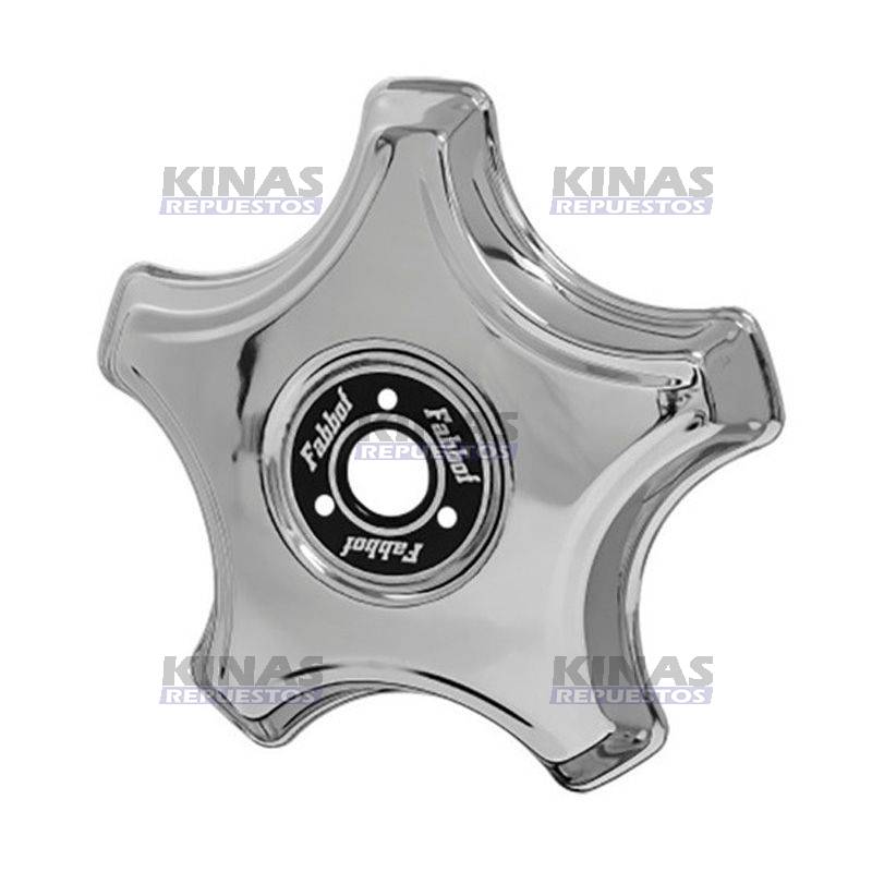 CALOTA 5 PUNTAS ARO 20/22 CROMADA | C005R/1790F