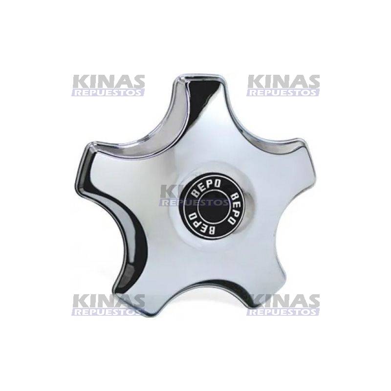 CALOTA 5 PUNTAS ARO 16/17,5 CROMADA | C010R