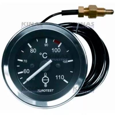 RELOJ TEMPERATURA REDONDO UNIVERSAL/SCANIA/MBB 112/113 60MM 4MTS | 302411/7209484