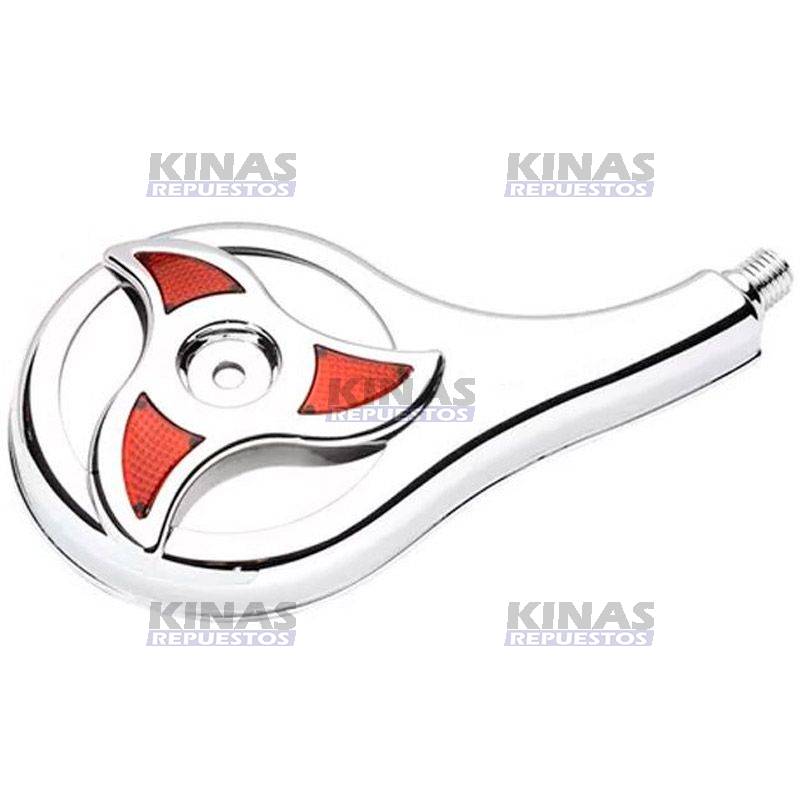 CALOTA NIQUELADA/CROMADO RODOAR ROJO DERECHO | 60008D-DER