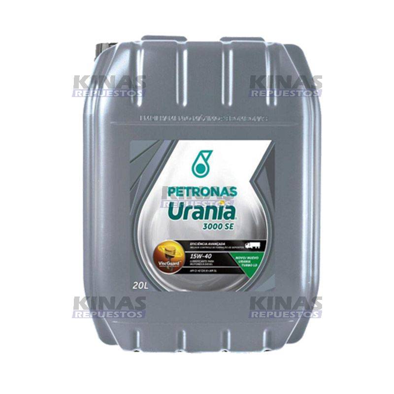 ACEITE MOTOR 15W40 URANIA 3000 CE CI-4 20LTS | 1030158025