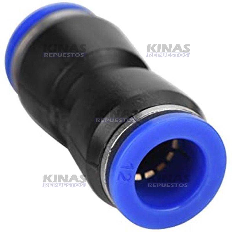 CONEXION UNION RAPIDA PLASTICA RECTA 12MM (NYLON) | 326/0852-06P/812878N