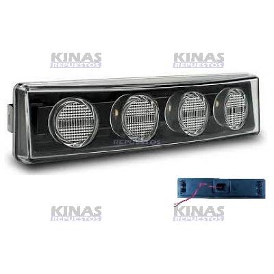 FARO SENALERA DELANTERA TAPA SOL LED SCANIA P94/114/124/S4 (BLANCO) | 1798980/1326935L/L2013/L2012/H37277
