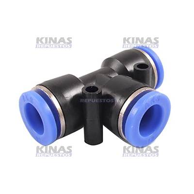 CONEXION RAPIDO TEE 12MM PLASTICO | 329/850912M