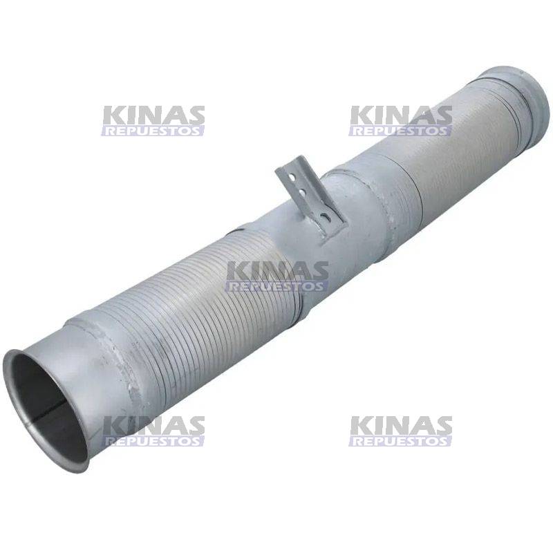TUBO/CANO FLEXIBLE ESCAPE SCANIA P94/114/124/S4 920MM C/SOPORTE | 1505748/TM1027A/ER4102/1.12822