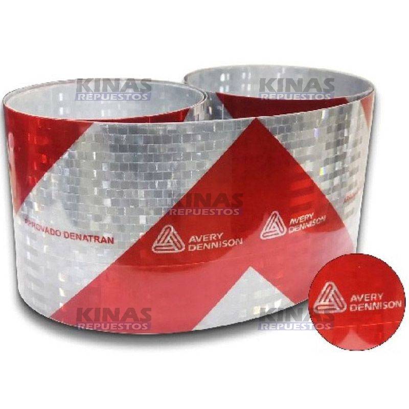 FITA/CINTA REFLETIVA PARAGOLPE TRASERO (PAR) 2.4MT X 100MM | 2691/800230/ADE-001