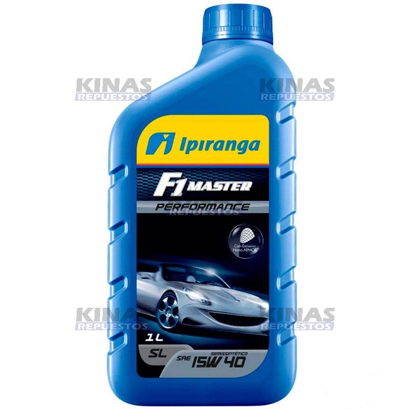 ACEITE MOTOR F1 MASTER PERFORMANCE 15W40 SL 1L SEMISSINTETICO | 7896587320760/M02805