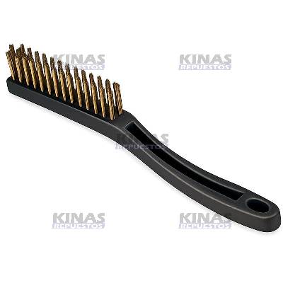 CEPILLO DE ACERO MANGO PLASTICO 4H | 871045/14465