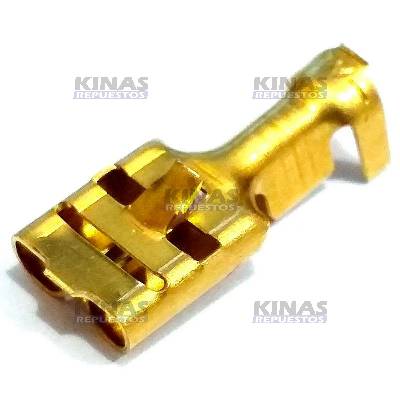 TERMINAL ELETRICO HEMBRA C/TRAVA (CHICO) | IM-182/S