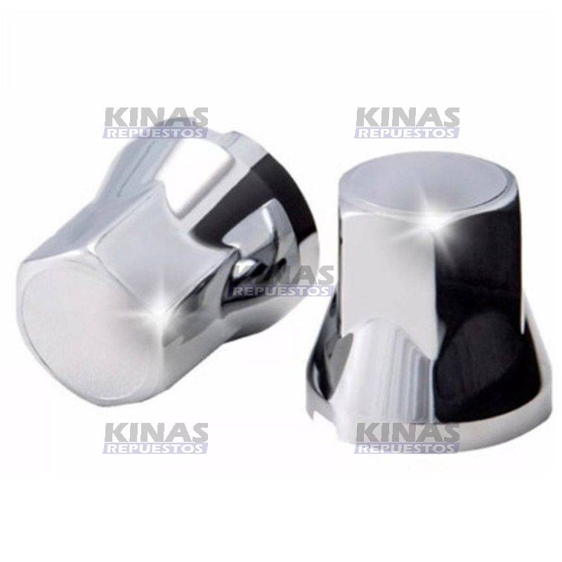 TAPA CROMADA TUERCA RUEDA 33MM RECTA SCANIA 113/P94/114/124/S4/S5 | 2219/0033/412.323312