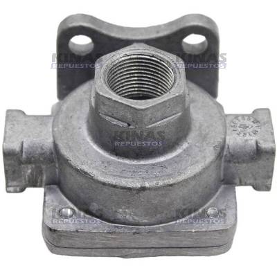 VALVULA DE DESCARGA RAPIDA CARRETA/TRUCK/MBB 1/2X1/4NPT | 006001/249