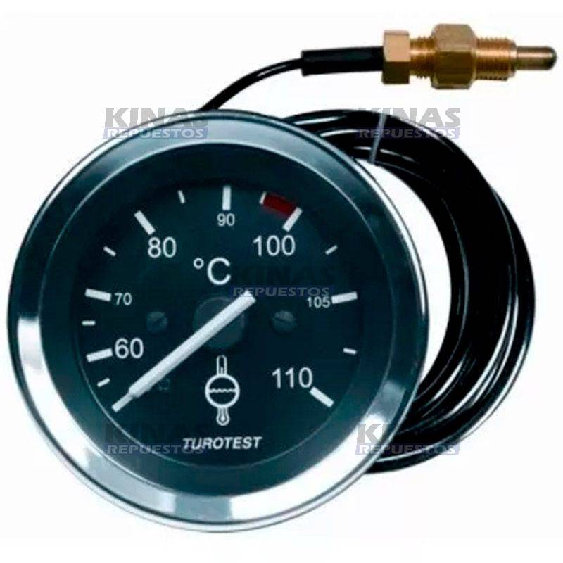RELOJ TEMPERATURA REDONDO UNIVERSAL/SCANIA/MBB 112/113 M14 60MM 2MTS | 7209482MTTUR