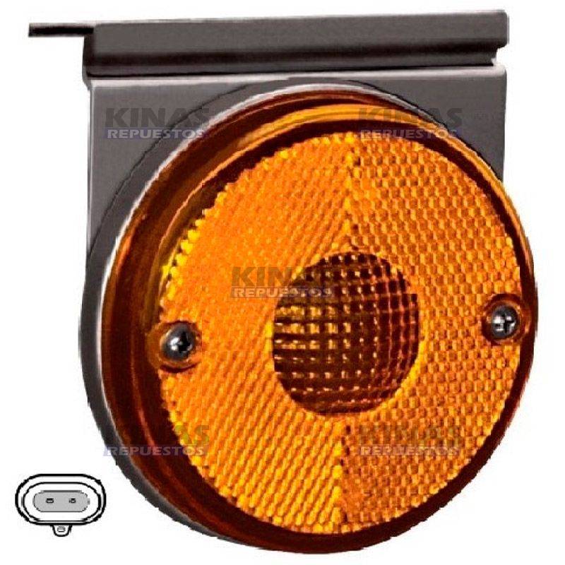 FARO SENALERA LED LATERAL CARR 24V - AMARILLA (ENCHUFE) | 800200AM/040593/H37228