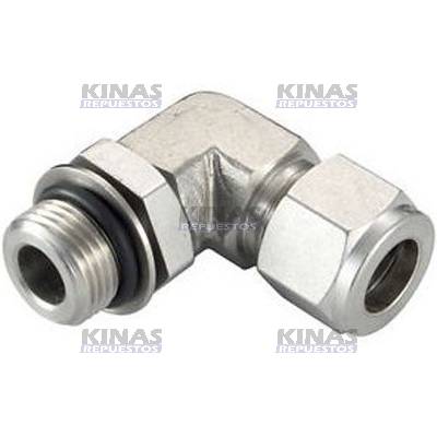 CONEXION UNION CODO MACHO 06MMXM12X1.5 | 0606-02/CM06-0612