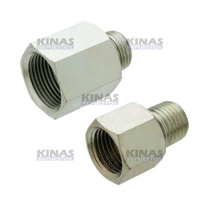 CONEXION ADAPTADOR H/M M16X1.5 X 1/4NPT | 6035-11/CAM05-0416