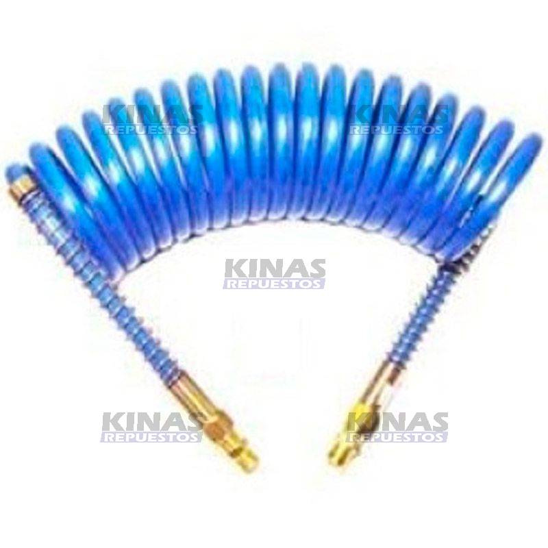 MANGUERA ASPIRAL FRENO 5,5 METROS 1/2 AZUL | 765-1/2-AZ