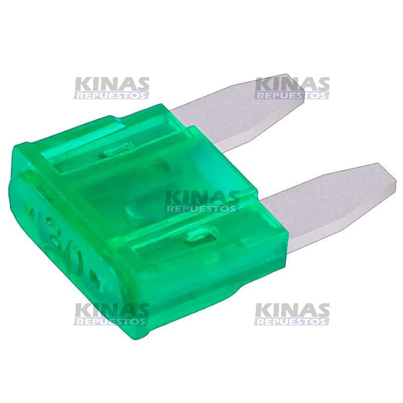 FUSIBLE MINI FICHA 30 AMPERES | GF110-30A