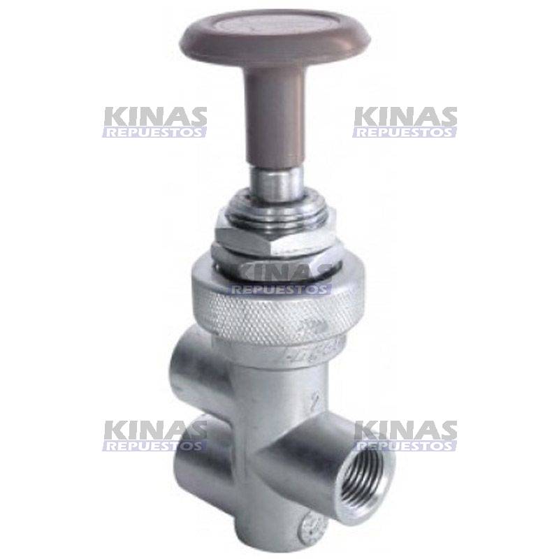 VALVULA ESTACIONAMIENTO FRENO CARRETA M16 GRIS | 401080