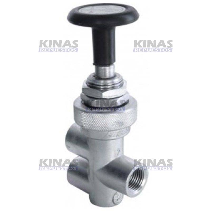 VALVULA ACIONAMIENTO SUSPENCION CARRETA M16 NEGRA | 401045