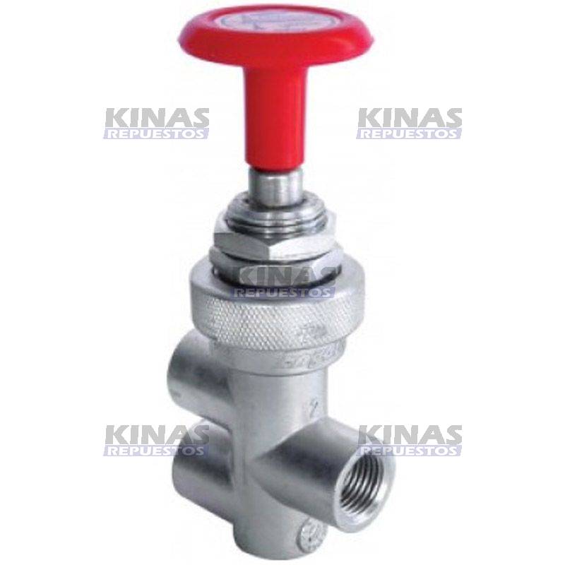 VALVULA FRENO ESTACIONARIO CARRETA M16 ROJO | 405322
