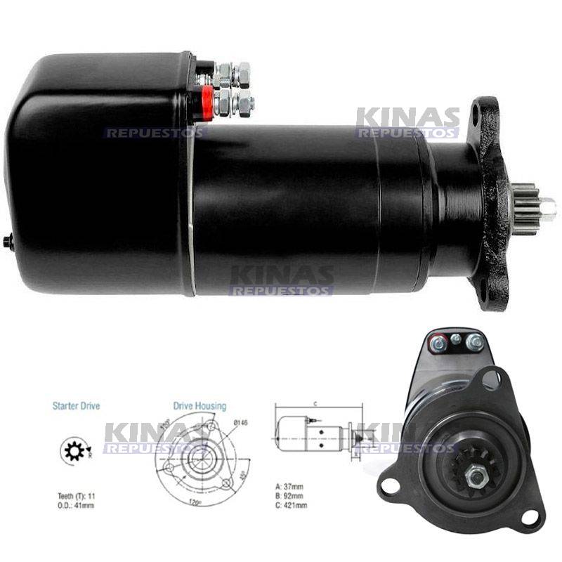MOTOR ARRANQUE SCANIA 112/113 24V | STR-2395