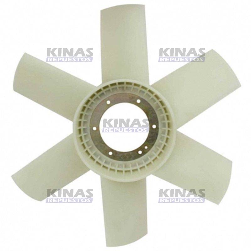 HELICE VENTILADOR RADIADOR AGUA SCANIA 113 SUECO 6PALETAS 60CM | 1339241V/1339421/MOD-1932.138/12055300