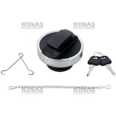 TAPA TANQUE COMBUSTIBLE SCANIA P94/114/124/S4 CROMADO (C/LLAVE) | ER3805/1481301/2276408/1.11142