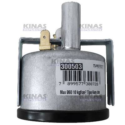 RELOJ PRESION ACEITE UNIVERSAL/SCANIA/MBB 111/112/113/124 10KG 60MM/M12X1.5 | TUR 300503/11020-1/302751