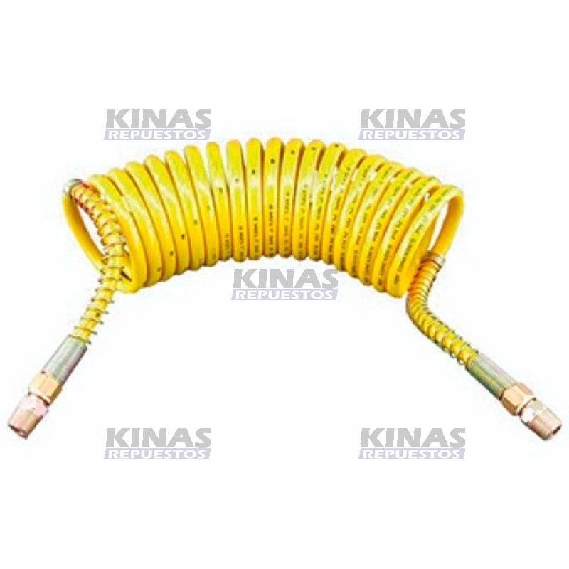 MANGUERA ASPIRAL FRENO 5,5 METROS 1/2 AMARILLO | 765-1/2-AM