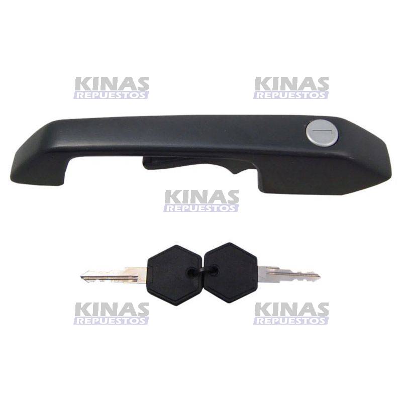 MANIJA EXTERNO PUERTA C/LLAVE IZQ SCANIA 112/113 | 6009/5029/296209A/1306975/1.22006/S01071