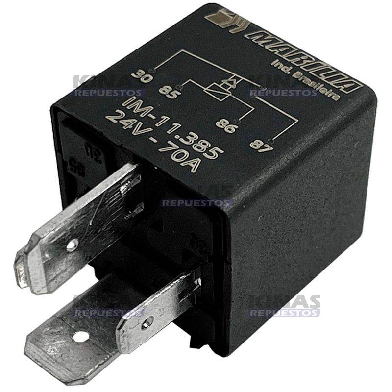 RELAY AUXILIAR 70A 24V C/SOP SCANIA/MBB/VL (4PATAS) | IM-11385