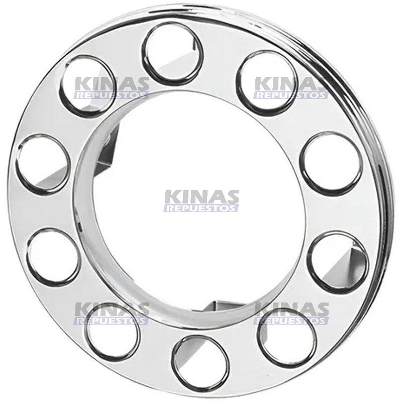 CALOTA/TAZA CROMADA DELANTERA AMERICANA 10 AGUJEROS 20/22 | M153A/C001A