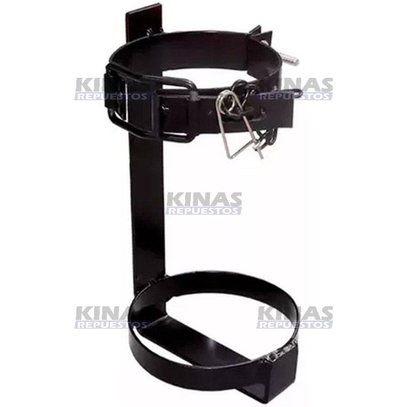 SOPORTE MATA FUEGO/EXTINTOR CARRETA 8KG Y 10KG | SP1087