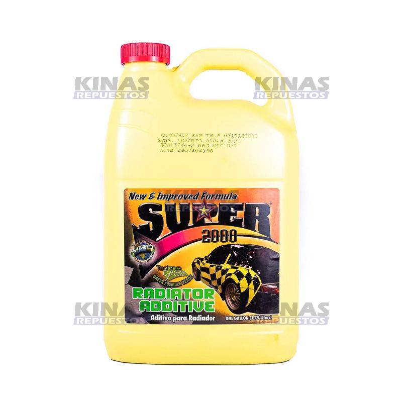 ADITIVO PARA RADIADOR COLOR VERDE 4LTS | 2000