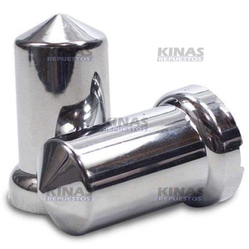 TAPA CROMADA TUERCA RUEDA MEXICANA 32/33MM | 33124/412.323324